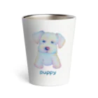 popy originalのpuppy dog Thermo Tumbler