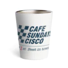 CAFE SUNDAYS CISCOのCHECKER Thermo Tumbler