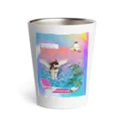 𝙈𝙊𝙈𝙊'𝙨 𝙎𝙝𝙤𝙥のvintage vaporwave Thermo Tumbler