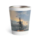 Aki’s design shopの(セール中)Sunset over the tower Thermo Tumbler