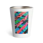 gpjt_753-dmのサイケ風 Thermo Tumbler