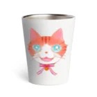 sanasanaのBlueeyes Cat Thermo Tumbler