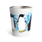 PGcafe-ペンギンカフェ-の3匹のペンギンが行く Thermo Tumbler