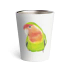 森図鑑の[森図鑑]コザクラインコ ノーマル Thermo Tumbler