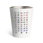 WAMI ARTのヲシテ文字表 Thermo Tumbler