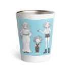 杜の魚のゴルゴン三姉妹 Thermo Tumbler