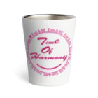 Eim&BeのTime of harmony(ピンクロゴ) Thermo Tumbler