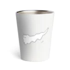  -Racha shop-の不思議などうぶつシンプル Thermo Tumbler