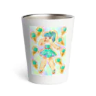 EDGEのスズリのチョコミント　女の子 Thermo Tumbler