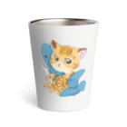 はるる堂のサメ好き猫さん Thermo Tumbler