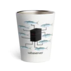 chicodeza by suzuriの鯖のサーバーシステム Thermo Tumbler