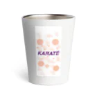 空手好きのチコのKARATEドット淡い系 Thermo Tumbler