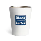 BlendCoffeeのシンプルロゴ サーモタンブラー