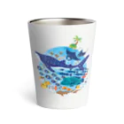 みなとまち層の暖かい海の魚たち Thermo Tumbler