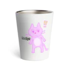 わたあめのねこ。 Thermo Tumbler