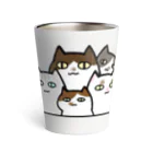 とん屋の５にゃん Thermo Tumbler