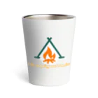 キャンプと焚き火好きの店のI like camping and bonfires Thermo Tumbler