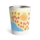 my pastel（いしはら　まさこ）の田舎の子供グッズ。 Thermo Tumbler