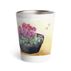 JapaneseArt Yui Shopのシクラメン Thermo Tumbler