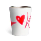 蔵魏涅槃のlove猫 Thermo Tumbler