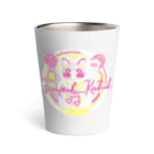 万福遐福商店の猫ちゃんロゴシリーズ Thermo Tumbler