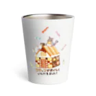 にぼしとねこのチンチラとお菓子の家 Thermo Tumbler