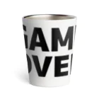 TOKYO LOGOSHOP 東京ロゴショップのGAMEOVER-ゲームオーバー- Thermo Tumbler