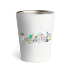 ポン酢はチュールが食べたいにゃのHELLO DOLL.グッツ Thermo Tumbler