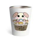 YmMy_shopのぱんたま　干支ver Thermo Tumbler