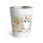 mofusandのうさにゃん Thermo Tumbler