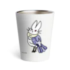 🐈ねこうさぎ🐇のうさふくろう Thermo Tumbler