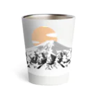 yuuyakeの山/日の出 Thermo Tumbler