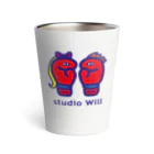 総合格闘技・フィットネス studio Willのstudio Will×INGRID_サーモタンブラー_C サーモタンブラー