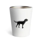 私のラブラドールのBlack Labrador  Thermo Tumbler