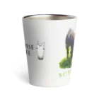SHOP HAPPY HORSES（馬グッズ）のスピプーラブの横長用です Thermo Tumbler