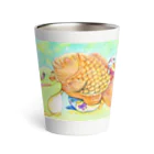 Akariya Manamiのペンギン☆たい焼き♪ Thermo Tumbler