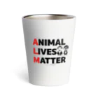 HGA48 動物愛護チャリティーグッズのAnimal Lives Matter "Suu & Cheyenne" サーモタンブラー