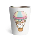 DECORのゆるかわにゃんこズ　気球ver. Thermo Tumbler