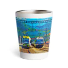 GALLERY misutawoのスイス シュピーツの駅 Thermo Tumbler