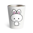 あああああの白い子うさぎ Thermo Tumbler