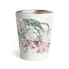 Pointillism loveの春の妖精 Thermo Tumbler