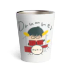 rurugirlのdrummerメガネ君 Thermo Tumbler