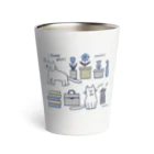 fuwa_fuwaftのLiving with cats Thermo Tumbler