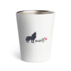 D-Smile🌼のオオカミ(Wolf.♡) Thermo Tumbler