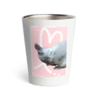 ぽぽこ🐰SHOPのくしくしバニラたん. ハートver Thermo Tumbler