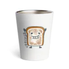 イラスト MONYAAT の食パンくんこげたくん Thermo Tumbler