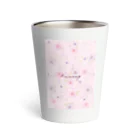 つながるくさなぎ実行委員会の花柄Kusanagiタンブラー Thermo Tumbler