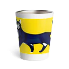 segasworksのハチワレねこ(背景あり) Thermo Tumbler