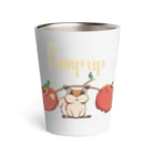 とねちっちの筋トレするリスくん Thermo Tumbler