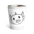 なすびのドットのキモいおさかなくん Thermo Tumbler